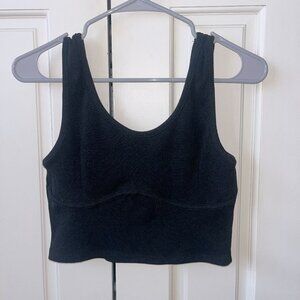 Black Cropped Tanktop